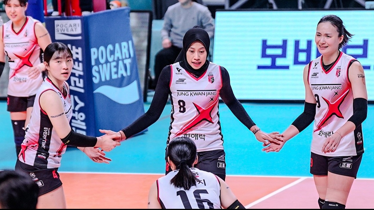 Megawati Hangestri saat di Red Sparks