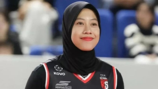 Megawati Hangestri saat di Red Sparks