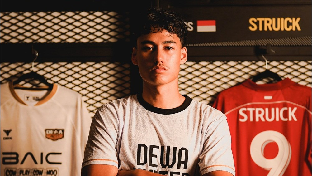 Striker Timnas Indonesia Rafael Struick resmi gabung Dewa United