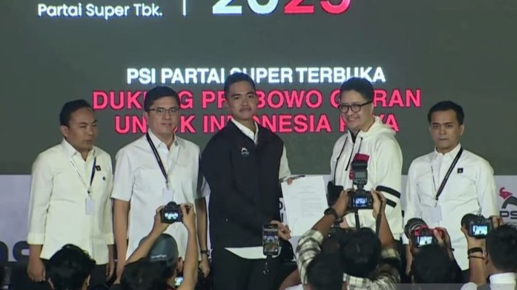Kaesang Pangarep kembali terpilih sebagai Ketua Umum DPP Partai Solidaritas Indonesia (PSI) periode 2025-2030 yang ditetapkan dalam Kongres PSI 2025 di Solo, Jawa Tengah, Sabtu (19/7).