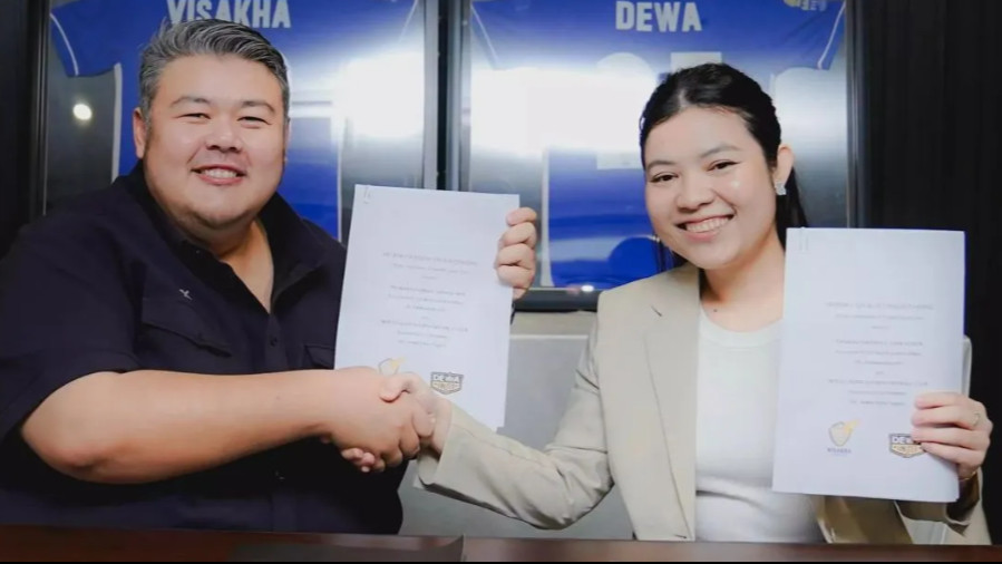 Dewa United, tim berjuluk Banten Warriors itu resmi menjalin kolaborasi internasional dengan Visakha FC dan penandatanganan Memorandum of Understanding (MoU).