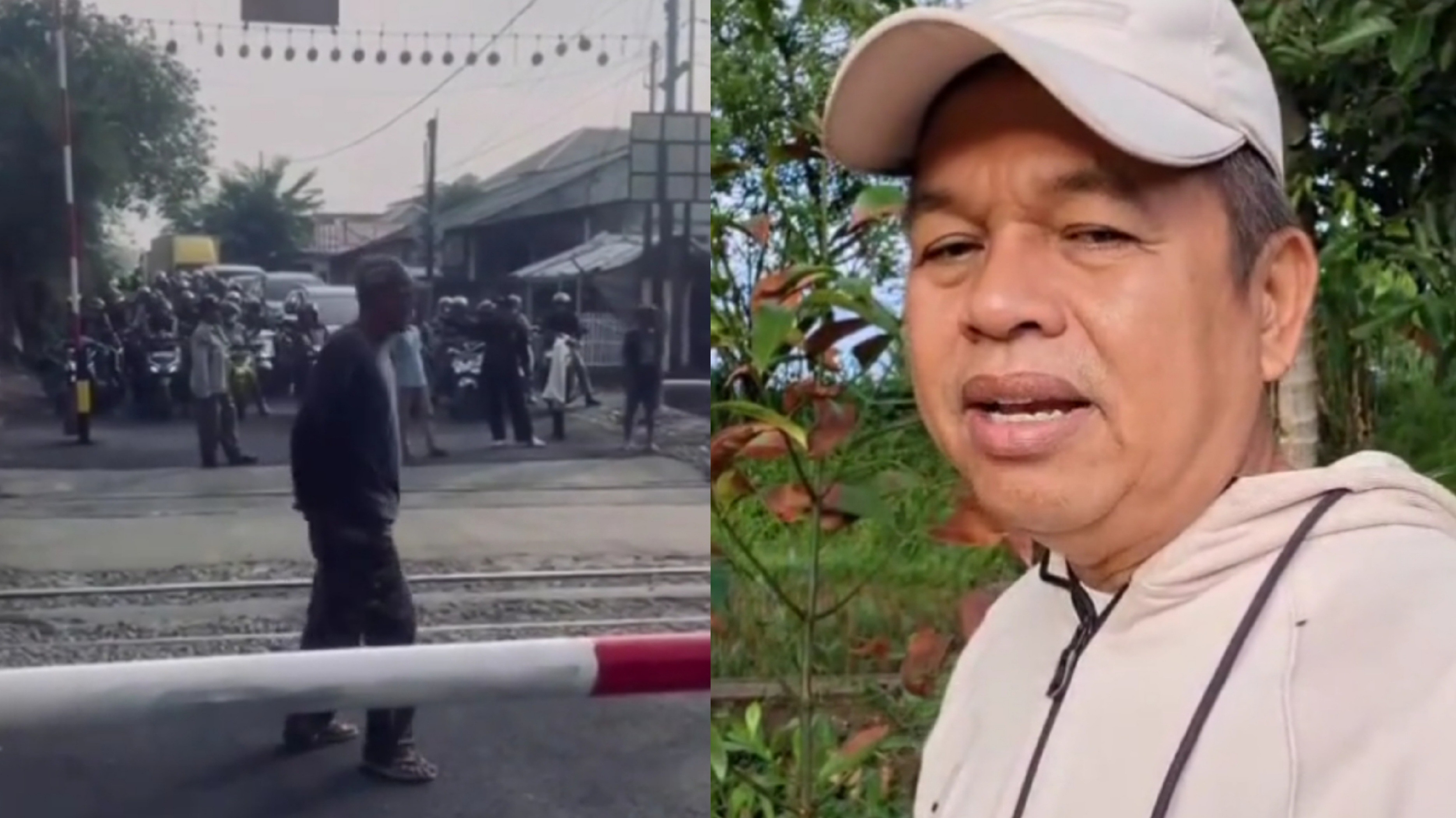 Dedi Mulyadi sorot palang kereta dijaga warga